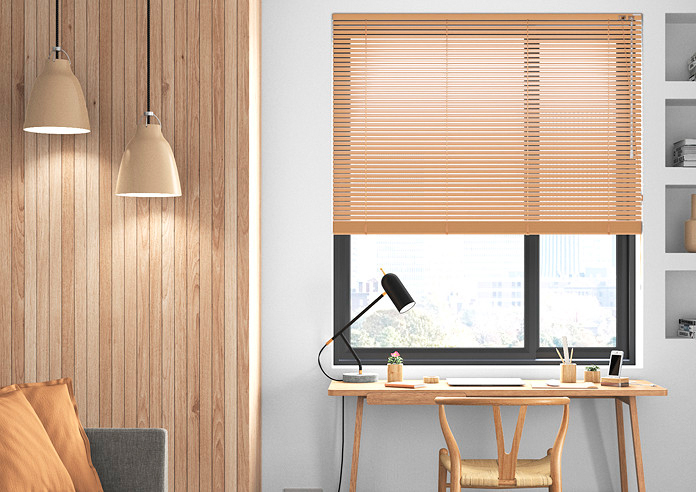 Wood Effect, Light Oak - Venetian Blind - Image 3